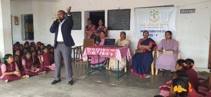  மிருகங்களிடமிருந்து மனிதர்களுக்கு பருவம் நோய் தினத்திற்காக விழிப்புணர்வு நிகழ்ச்சி!