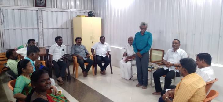 கோவில்பட்டியில் கருத்துரிமை பாதுகாப்புக் கூட்டமைப்பின் செயற்குழுக் கூட்டம் .
