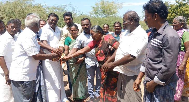5 லட்சம் மதிப்பீட்டில் புதிய பயணியர் நிழற்குடை அமைக்கும் பணி துவக்கம்!
