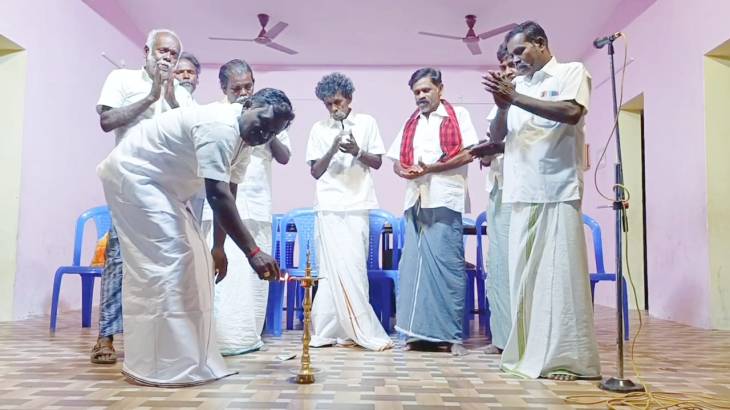 ரூபாய் 6 லட்சத்து 50 ஆயிரம் மதிப்பில் புதிய கலையரங்கம் திறப்பு!