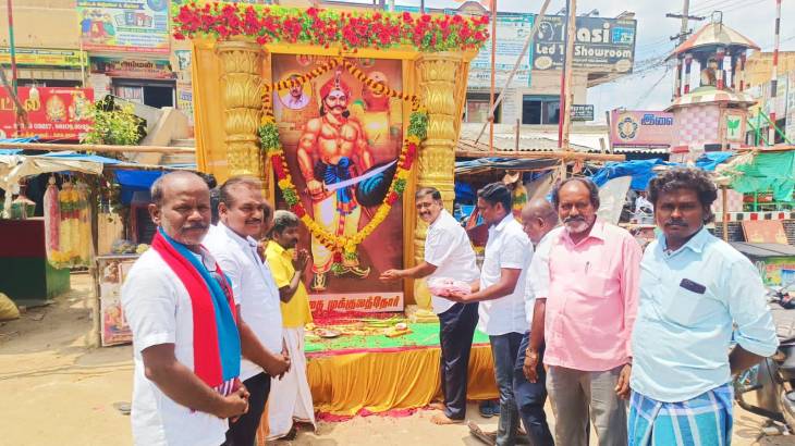  பூலித்தேவரின் 308-வது ஜெயந்தி விழா எம் எல் ஏ மார்க்கண்டேயன் மரியாதை!