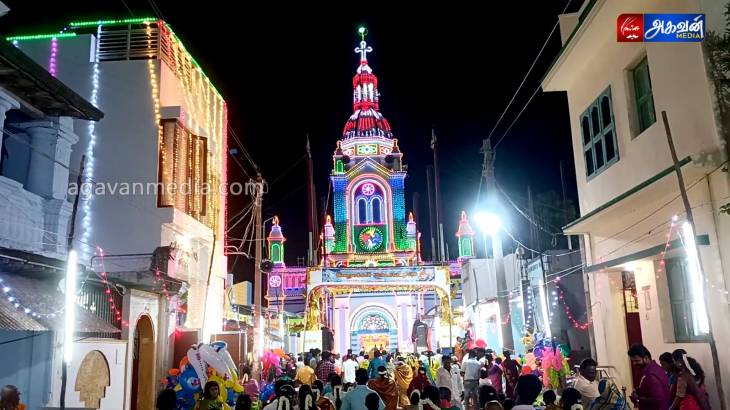 விமர்சையாக நடைபெற்ற அதிதூதர் மிக்கேல் ஆலயப் பெருவிழா கொடியேற்றம்!