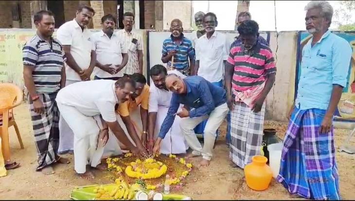 ரூபாய் 6 லட்சத்தி 50,000 ஆயிரம் மதிப்பீட்டில் புதிய கலையரங்கம்!