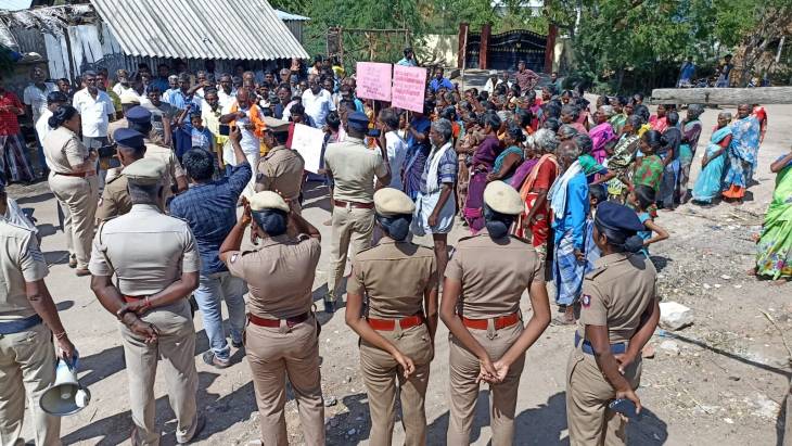 கமுதி அருகே பதட்டமான சூழ்நிலை?