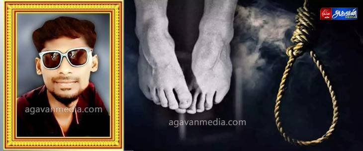விளாத்திகுளத்தில் பெயிண்டர் தூக்கிட்டு தற்கொலை.