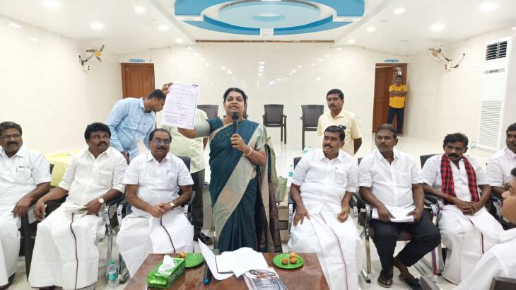 அமைச்சர் கீதா ஜீவன் தலைமையில் பாக முகவர்கள் ஆலோசனைக் கூட்டம்!