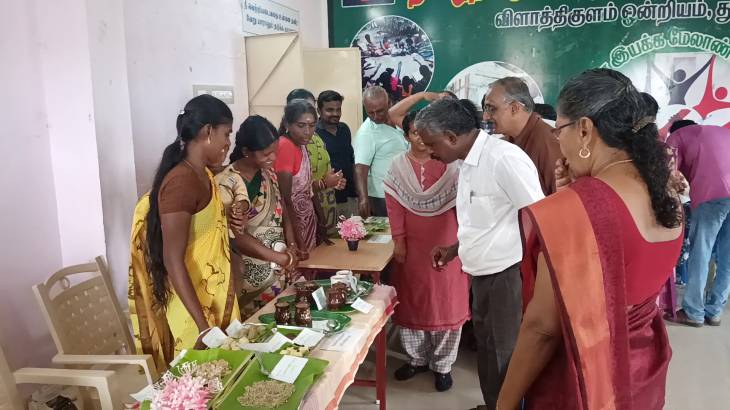 சிறுதானியங்கள் மற்றும் பாரம்பரிய உணவு திருவிழா போட்டி!