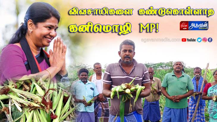 விவசாயிகளை கண்டுகொள்ளாத கனிமொழி எம்பி - விவசாயிகள் வேதனை...