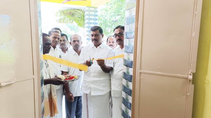 ரூபாய் 7 லட்சம் மதிப்பீட்டில் புதிய கலையரங்கம்!
