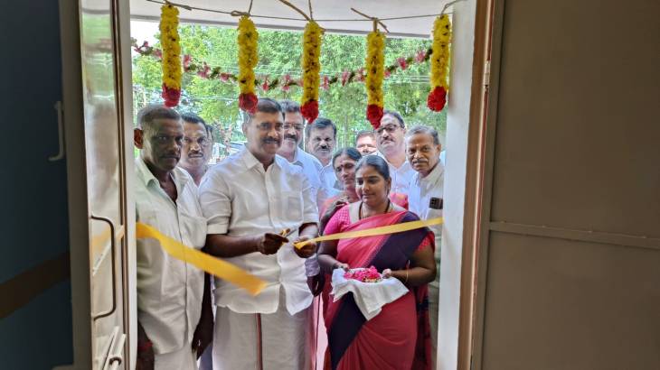 ரூ.11 லட்சத்தி 97 ஆயிரம் மதிப்பீட்டில் புதிய அங்கன்வாடி  மையம்!