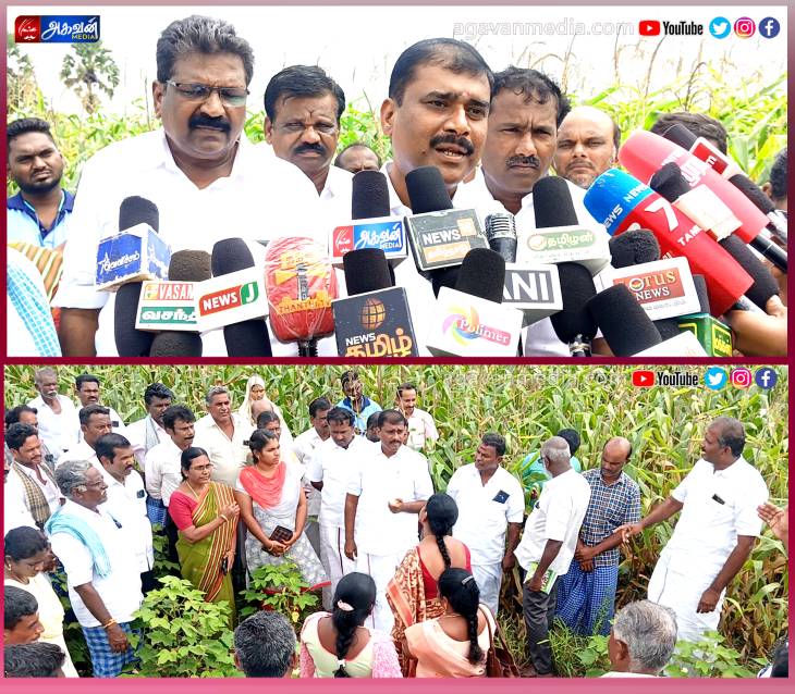 விவசாயிகளுக்கு துணை நிற்பேன்-விளாத்திகுளம் எம்.எல்.ஏ மார்க்கண்டேயன் உறுதி!