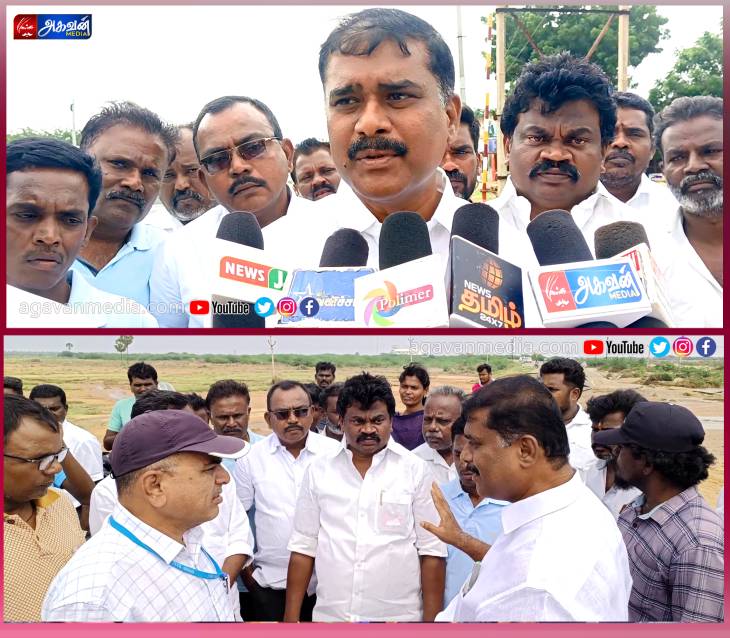  ECR சாலை 15 நாட்களுக்குள் சீரமைக்கப்படும் : NHAI அதிகாரிகளுடன் ஆய்வு செய்தப்பின் விளாத்திகுளம் MLA மார்க்கண்டேயன் பேட்டி!