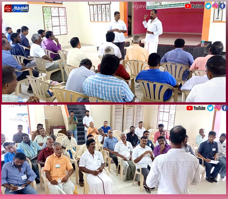 ஈஷா மண் காப்போம் இயக்கம் சார்பாக இயற்கை விவசாயம் சார்ந்த பயிற்சி நடைபெற்றது.