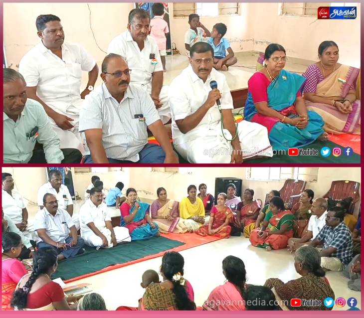 குடியரசு தின விழா கிராம சபை கூட்டத்தில் பங்கேற்ற எம்எல்ஏ மார்க்கண்டயேன்!