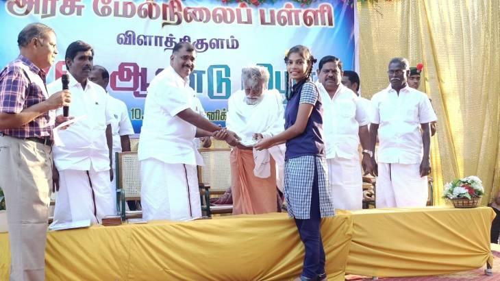 பள்ளி 76 வது ஆண்டு விழாவில் கலந்து கொண்ட எம்எல்ஏ மார்க்கண்டையன்!





