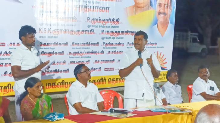 தெருமுனைப் பிரச்சாரக் கூட்டம் MLA மார்க்கண்டேயன் சிறப்புரை!

