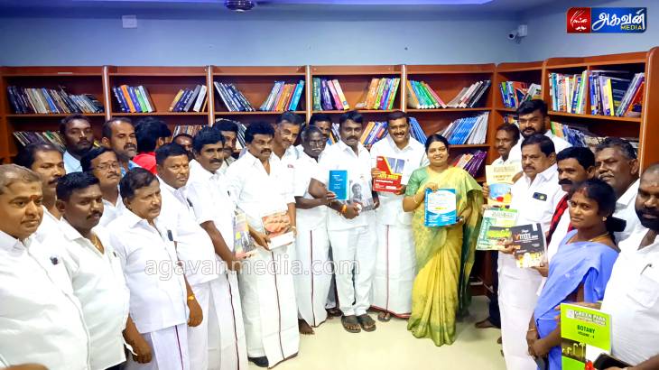"கலைஞர் நூலகம்" திறந்து வைத்த அமைச்சர் கீதாஜீவன்!

