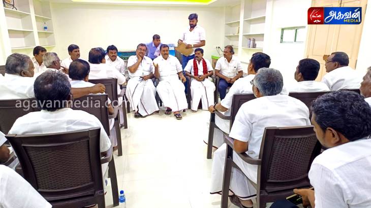 திமுக நிர்வாகிகளுடன் MLA மார்க்கண்டேயன் ஆலோசனை!

 