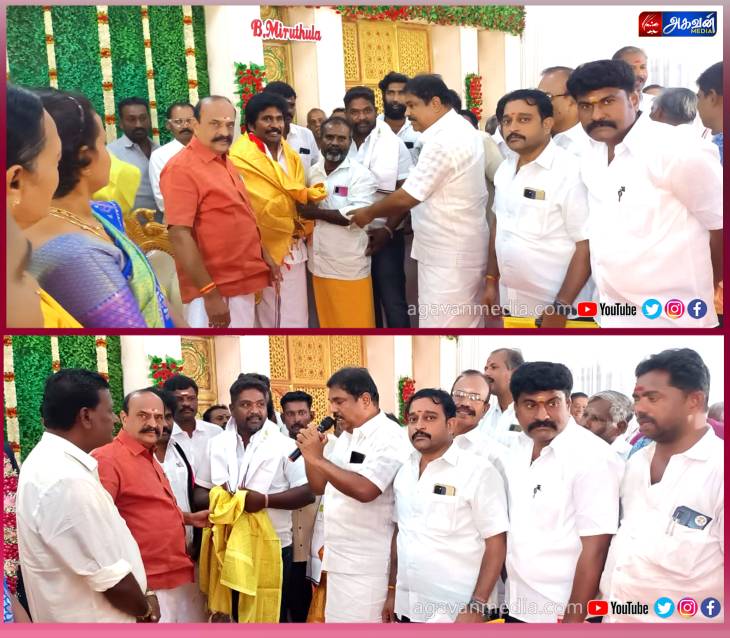 பாஜக,அமமுக,சமக உள்ளிட்ட கட்சிகளை சேர்ந்த 150 பேர் முன்னாள் அமைச்சர் கடம்பூர் ராஜு அதிமுகவில் இணைந்தனர்!

