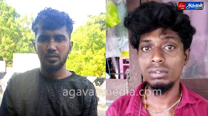கஞ்சா விற்பனையில் ஈடுபட்ட 2 கைது.