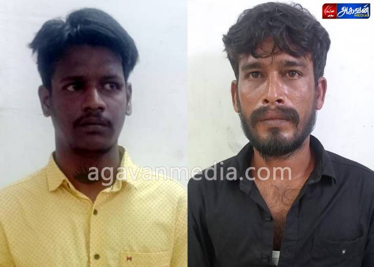 கத்தியை காட்டி கொலை மிரட்டல் விடுத்த இருவர் கைது.