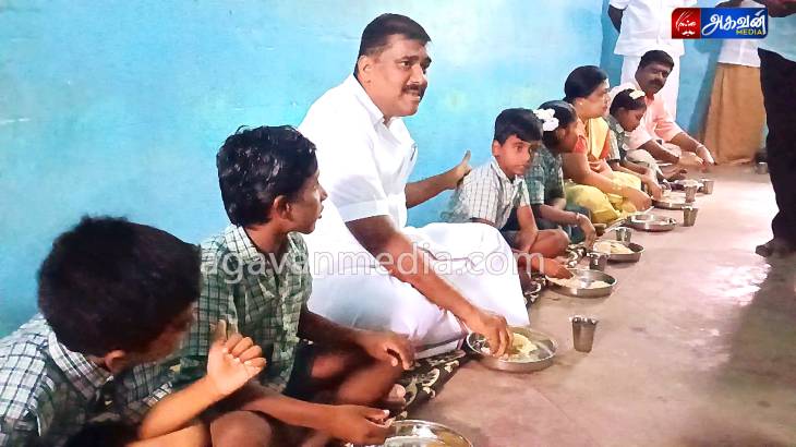 முதலமைச்சரின் காலை உணவு திட்டத்தை தொடங்கி வைத்த மார்க்கண்டேயன் MLA!

