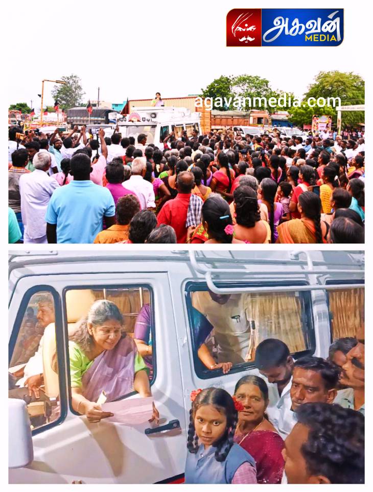 மாணவிக்கு பாடம் கற்பித்த கனிமொழி எம்.பி.!

