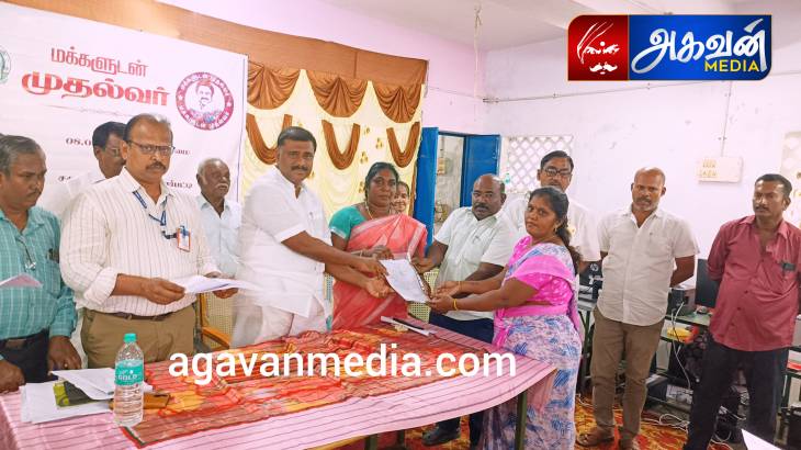 வேலை உத்தரவு வழங்கிய ஊராட்சி மன்ற தலைவி கவிதா அய்யாதுரை!

