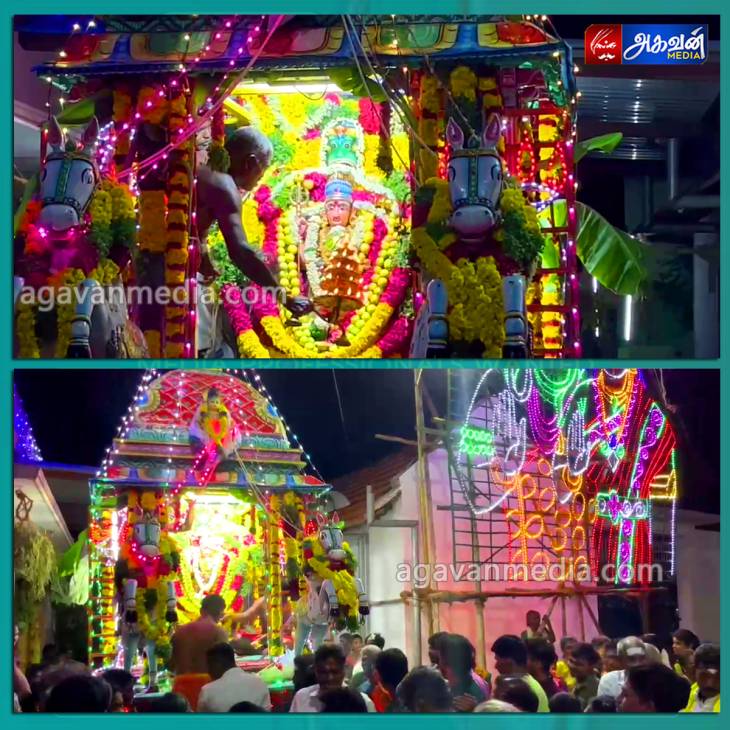 சூரங்குடி அருள்மிகு ஸ்ரீ பெத்தனாட்சி அம்மன் கோவில் சப்பரத் தேர் பவனி!