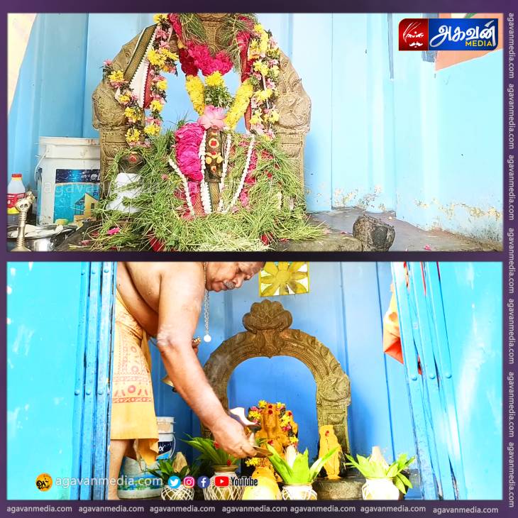 கோலாகலமாக நடைபெற்ற  கிராமத்து விநாயகர் சதுர்த்தி திருவிழா -  விவசாயம் செழிக்க  மழைவேண்டி சிறப்பு ஹோமம் நடைபெற்றது.

