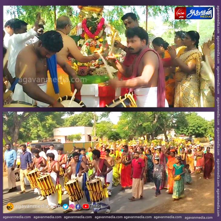 வேப்ப மரத்தடி நீதியரசர்  காட்டு விநாயகர் ஆலயத்தில் சதுர்த்தி விழா பால்குடம் ஊர்வலம் பாலாபிஷேகம்!

