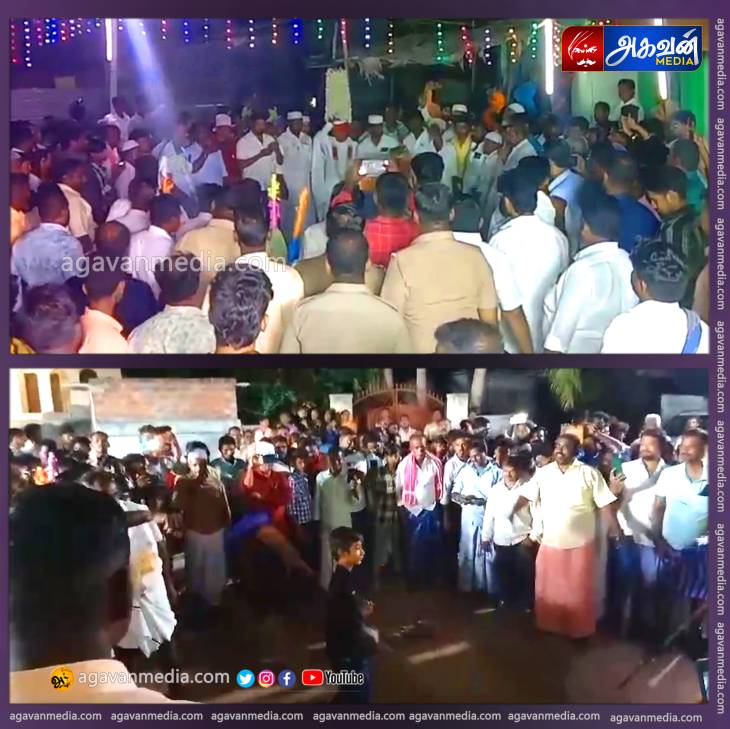 வெகுவிமர்சையாக நடைபெற்ற சந்தனக்கூடு திருவிழா!