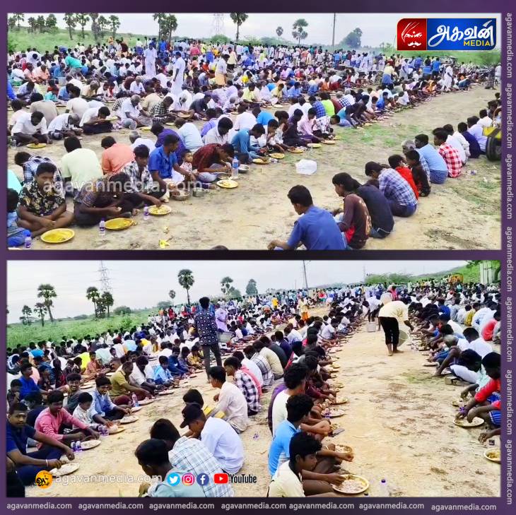 மழை வேண்டி நள்ளிரவில் செம்மறி ஆடுகள் பலியிட்டு வழிபாடு: ஆண்கள் மட்டுமே பங்கு பெறும் அசைவ அன்னதானம்!