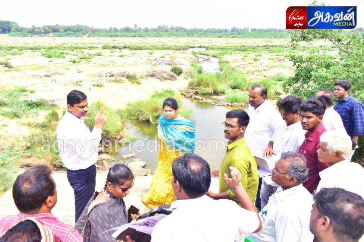 பருவமழை முன்னெச்சரிக்கை நடவடிக்கைகள் குறித்து கனிமொழி எம்.பி ஆய்வு!
