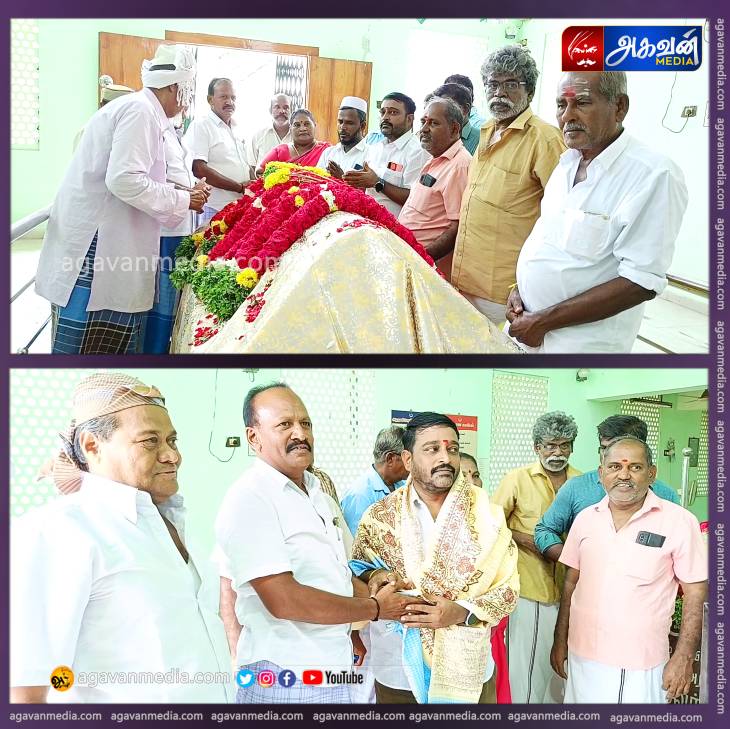 அமுதகவி உமறுப் புலவர் 382வது  பிறந்தநாள் விழா: அதிமுக நகர செயலாளர் ராஜகுமார் தலைமையில் மரியாதை!