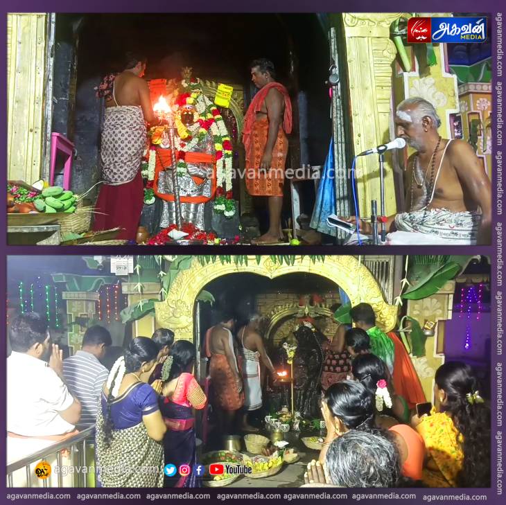 கந்த சஷ்டி விழாவை முன்னிட்டு கொடுமலூர் முருக கடவுளுக்கு அதிகாலையில் 21 சிறப்பு அபிஷேக அலங்கார தீபாதாரணை நடைபெற்றது.