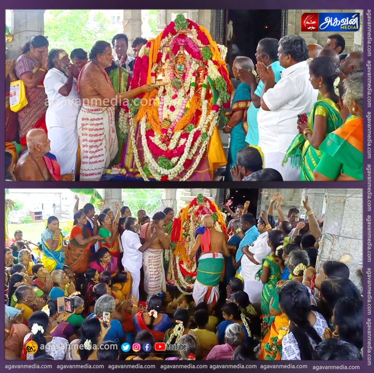  கோலாகலமாக நடைபெற்ற"முருகப்பெருமானின் திருக்கல்யாண வைபவம்!