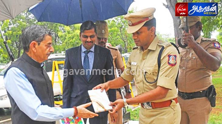 தமிழக ஆளுநர் ஆர்.என்.ரவிக்கு  மாவட்ட நிர்வாகம் சார்பில் சிறப்பு வரவேற்பு!

