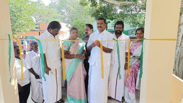 ரூ.7-லட்சம் மதிப்பீட்டில் புதிய கலையரங்கம் !