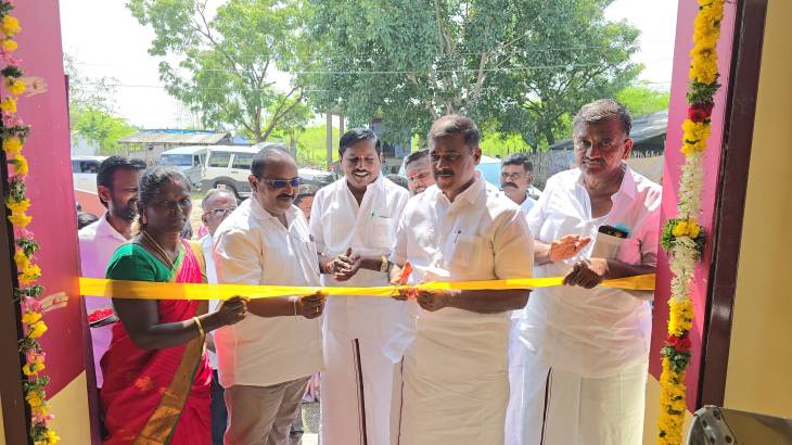 ரூ.9.45 லட்சம்  மதிப்பீட்டில் புதிய நியாய விலைகடை!