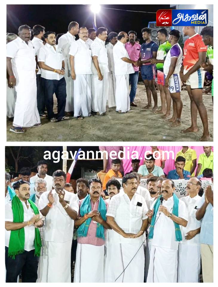 கடம்பூர் ராஜூ-க்கு பச்சை துண்டு அணிவித்து விவசாயிகள் நன்றி!


