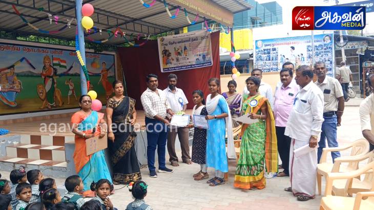 15-வது தேசிய வாக்காளர் தினத்தை முன்னிட்டு மாணவர்களுக்கு விழிப்புணர்வு நடனம் மற்றும் கோலப்போட்டி!