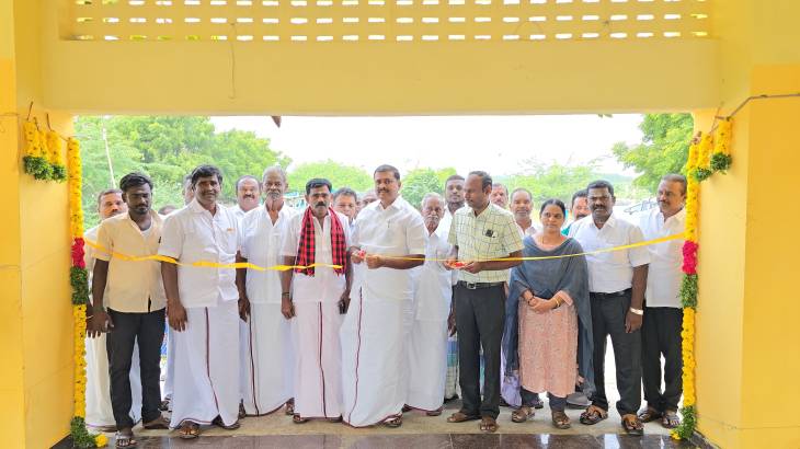 ரூ,7-கோடி மதிப்பீட்டில் மேம்படுத்தப்பட்ட மீன் இறங்குதளம் திறப்பு!

