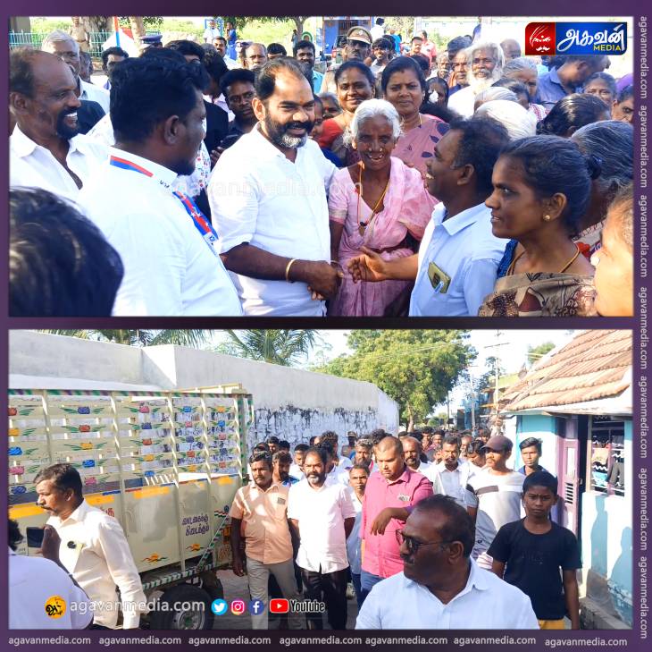 தீண்டாமை சுவர் எதிர்ப்பு போராட்டக் குழுவை MLA பனையூர் பாபு!

