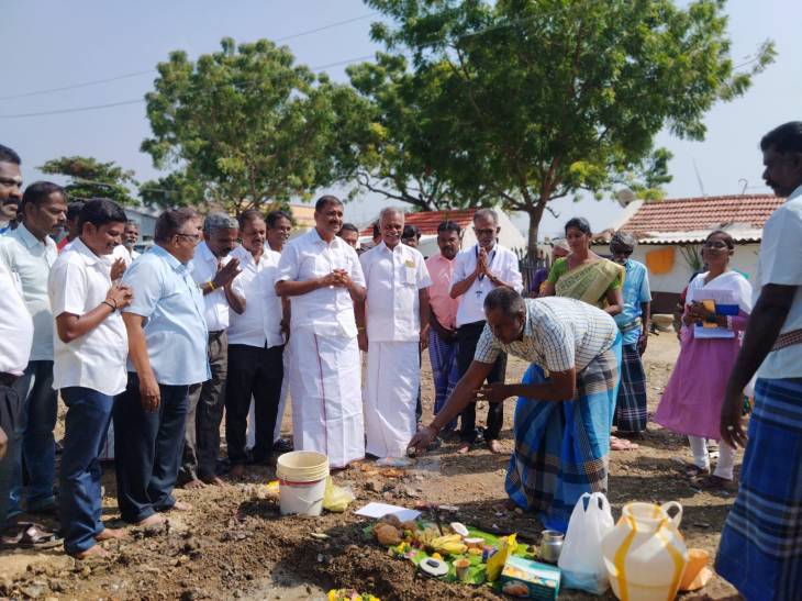 பல்வேறு திட்ட பணிகளை எம்.எல்.ஏ மார்கண்டேயன் தொடங்கி வைத்தார்.

