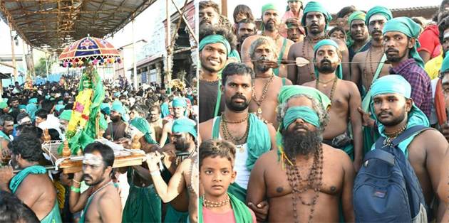 திருச்செந்தூரில் கோவிந்த லச்சக்கணக்கான பக்தர்கள்!

