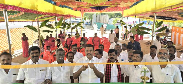 ரூ.10-லட்சம் மதிப்பீட்டில் புதிய கலையரங்கம்! 