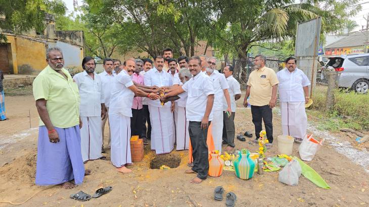 ரூ.28.10-லட்சம் மதிப்பீட்டில் புதிய கூட்டுறவு சங்க வணிக வளாகம்!