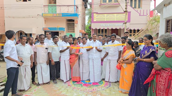 ரூ.24.50-லட்சம் மதிப்பீட்டில் புதிய பேவர் பிளாக் சாலை!