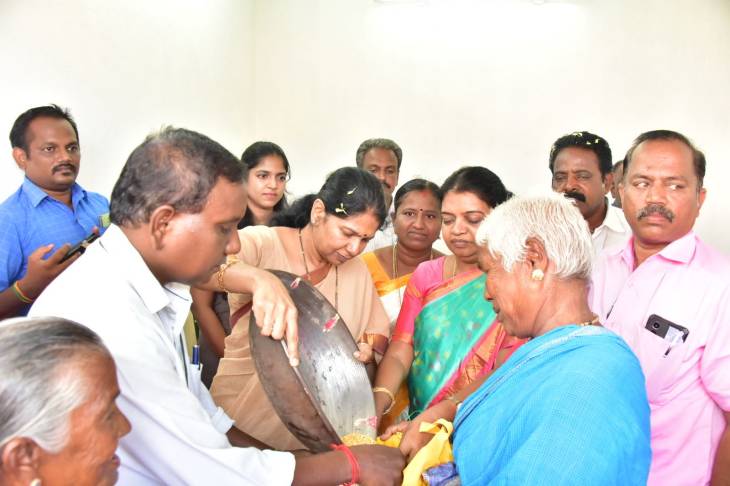 ரூ.9 இலட்சம் மதிப்பில் கட்டப்பட்ட புதிய நியாயவிலை கடை!